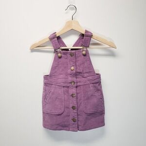 Jamie Kay Grace Corduroy Jumper Dress - Lavender - 3YR
